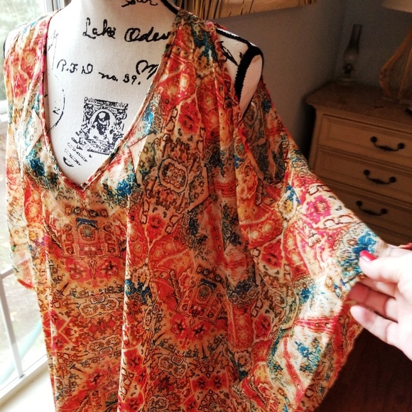 Show Me Your MuMu off the shoulder Peta tunicl - Picture 2 of 4